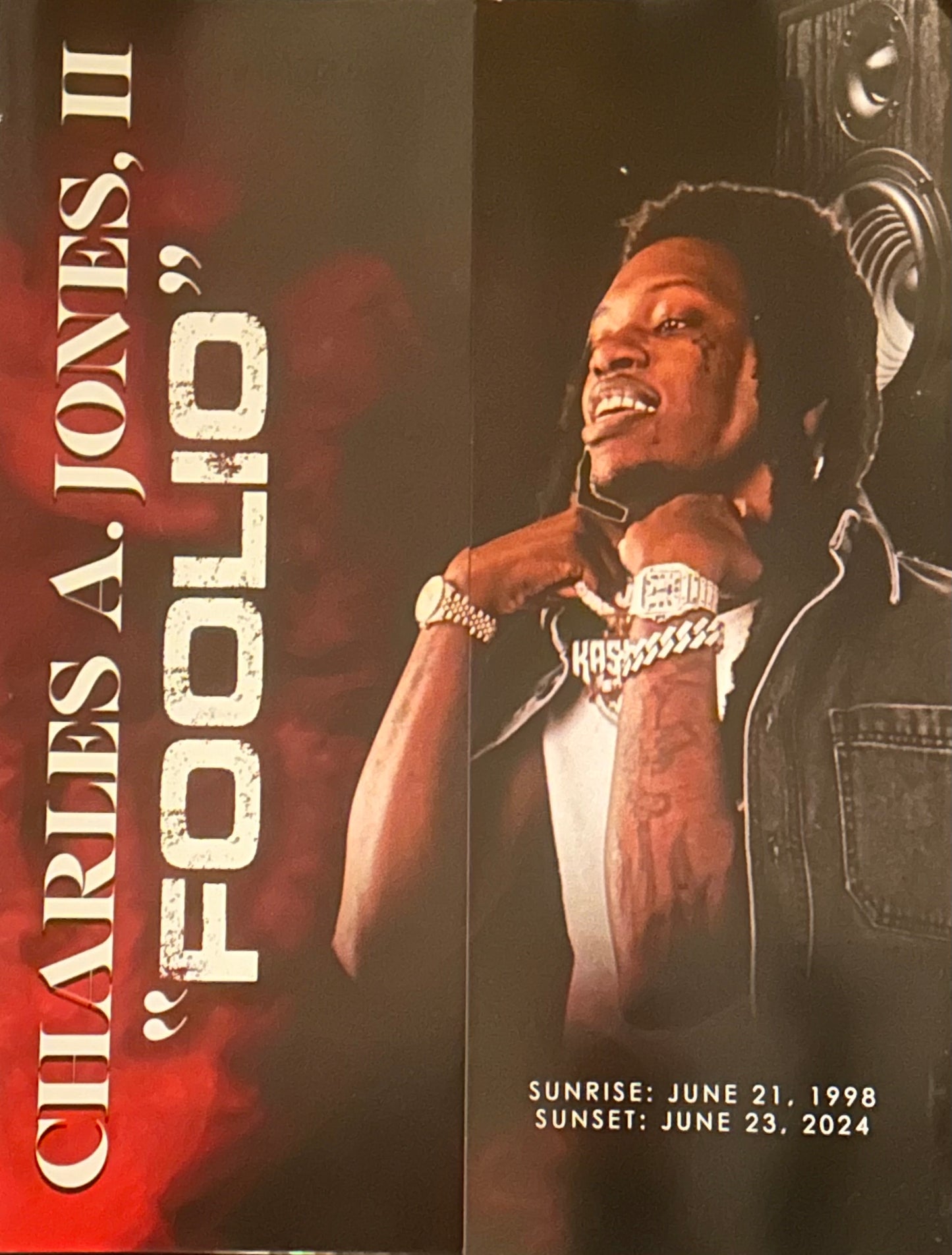 OFFICIAL JULIO FOOLIO OBITUARY