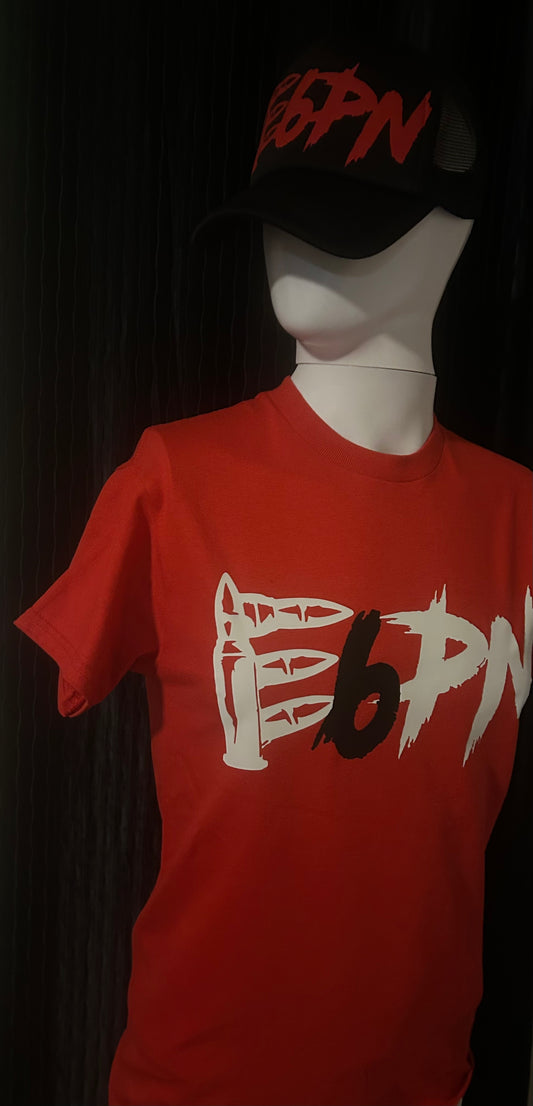 OFFICIAL JULIO FOOLIO E6PN RED TEE